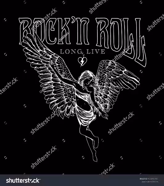 Rock Angel: El Espíritu Audaz en Tu Copa de Vino